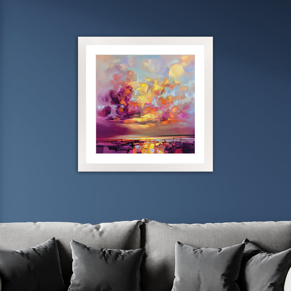 Scott Naismith Cloud Construction Framed Art - 60 x 60