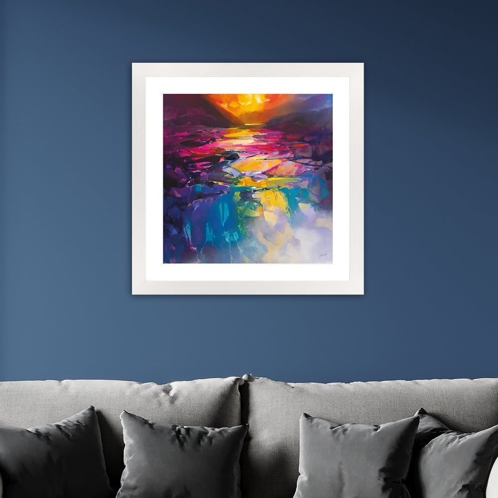 Scott Naismith Spectrum Valley Framed Art - 60 x 60