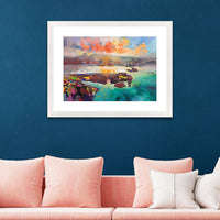 Scott Naismith Skye Bridge Framed Art - 60 x 80