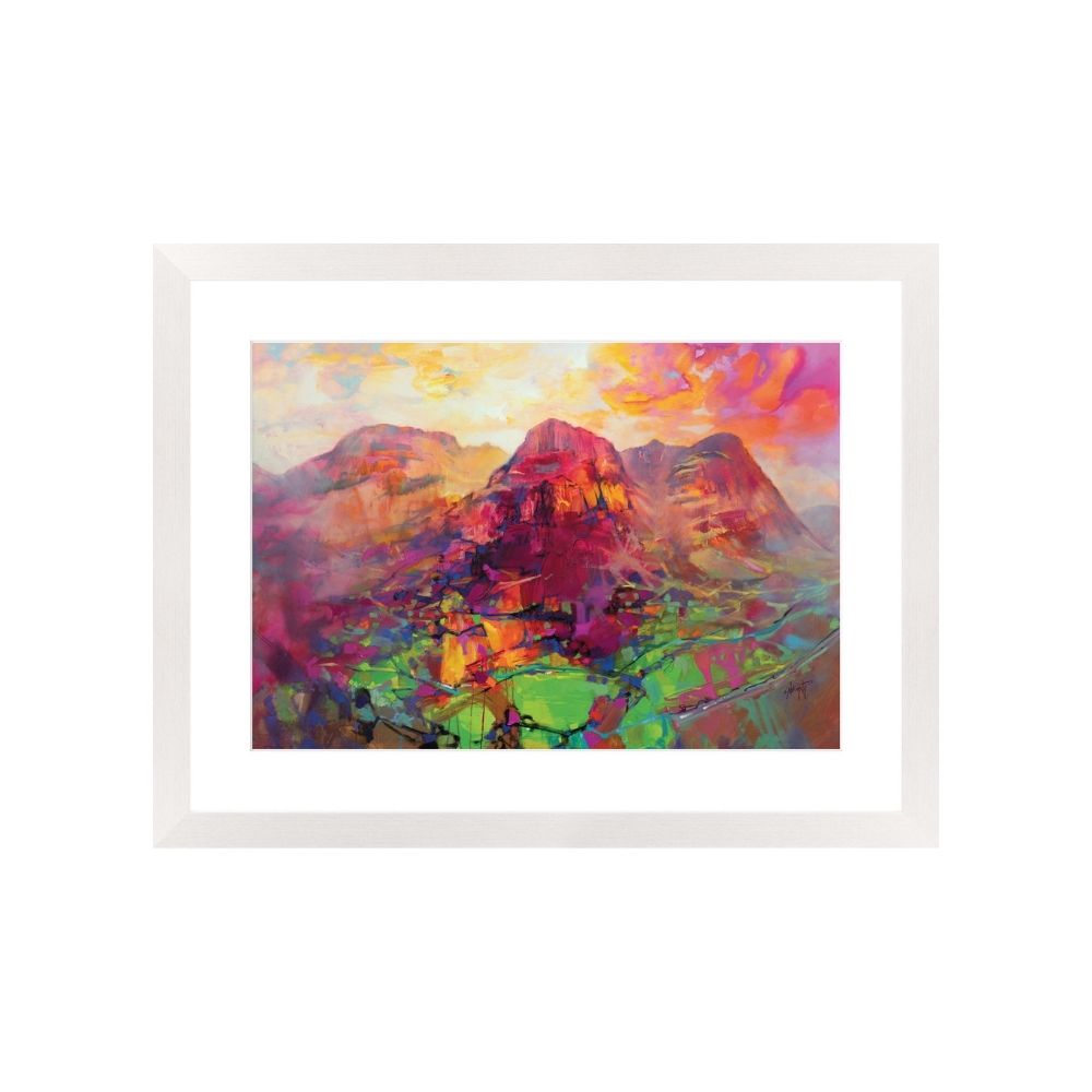 Scott Naismith Glencoe Harmonics Framed Art - 60 x 80