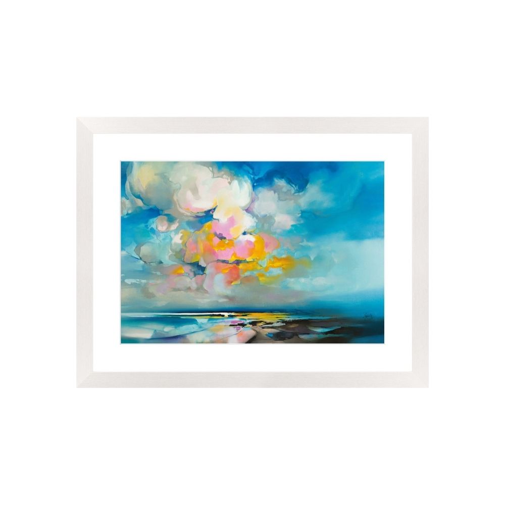 Scott Naismith Jura Blue Framed Art - 60 x 80