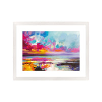 Scott Naismith Da Capoa Magenta Framed Art - 60 x 80