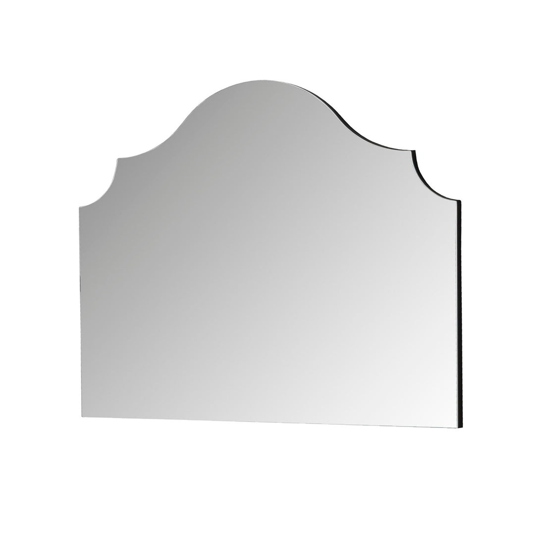 Paris Arched Mantle Mirror - Black Yearn Mirrors 1