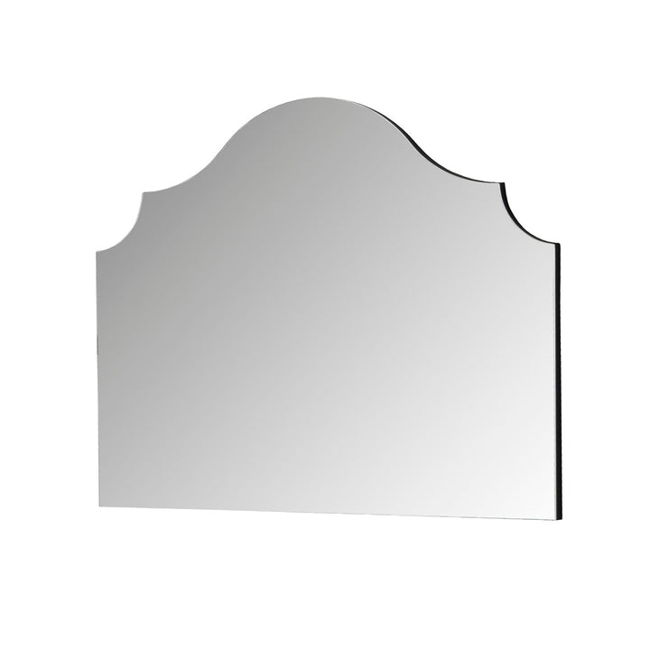 Paris Arched Mantle Mirror - Black Yearn Mirrors 1
