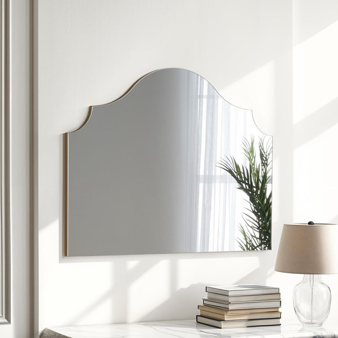 Paris Arched Mantle Mirror - Gold Yearn Mirrors 3