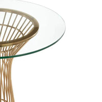 Olivia's Vogue Dining Table in Gold