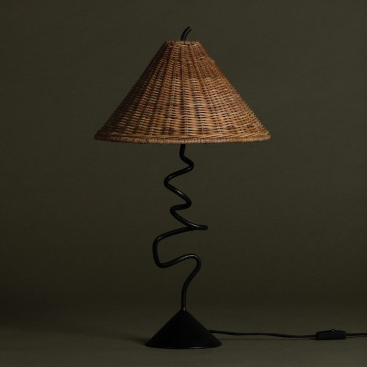 Alaric 1 Light Table Lamp - Forged Iron Hudson Valley Lighting 3