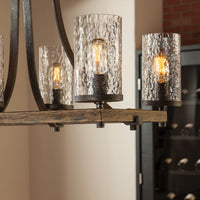 Quintiesse Angelo 8 Light Isle Chandelier