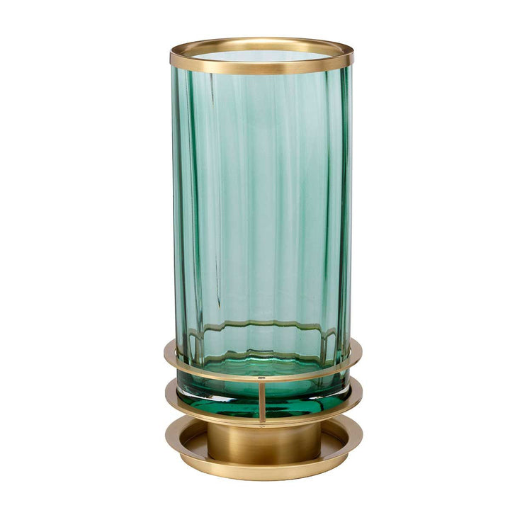 Arno Table Lamp - Green Aged Brass Elstead 6