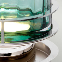 Quintiesse Arno Table Lamp Green Polished Nickel