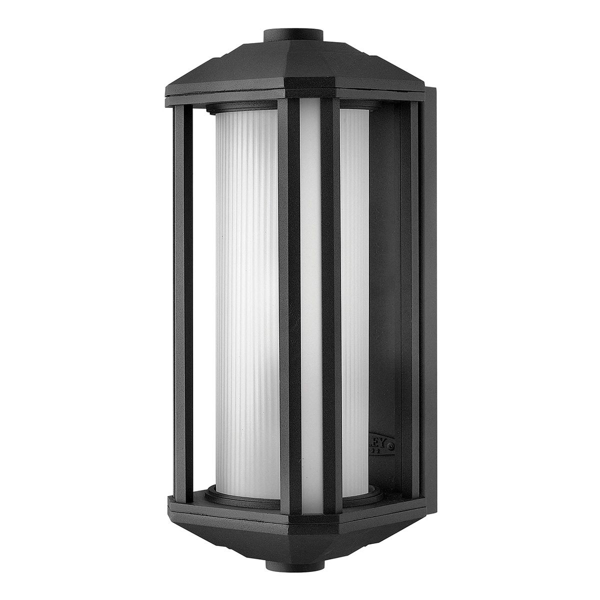 Quintiesse Castelle 1 Light Medium Wall Lantern Black