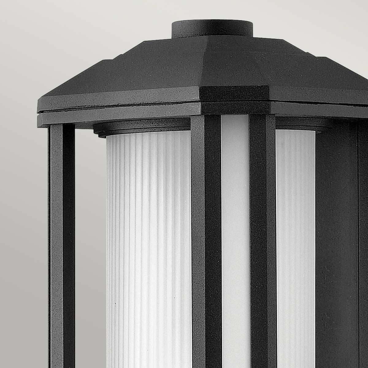 Quintiesse Castelle 1 Light Medium Wall Lantern Black