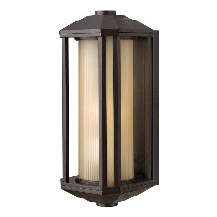 Castelle 1 Light Medium Wall Lantern - Bronze Elstead 1