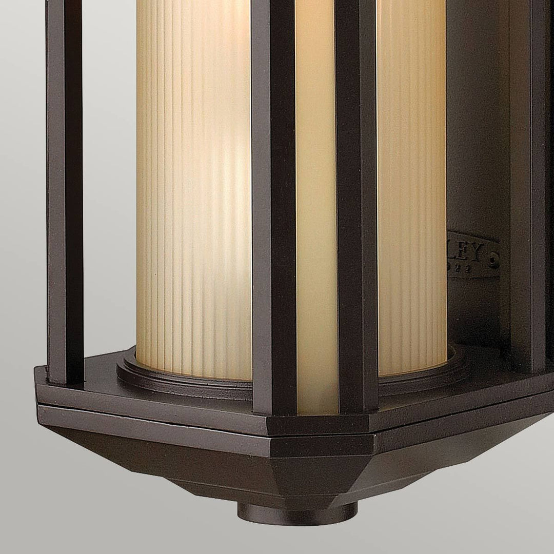 Castelle 1 Light Medium Wall Lantern - Bronze Elstead 3