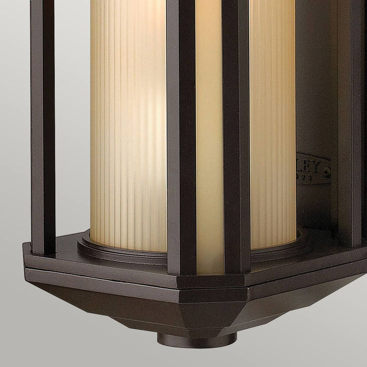 Castelle 1 Light Medium Wall Lantern - Bronze Elstead 3