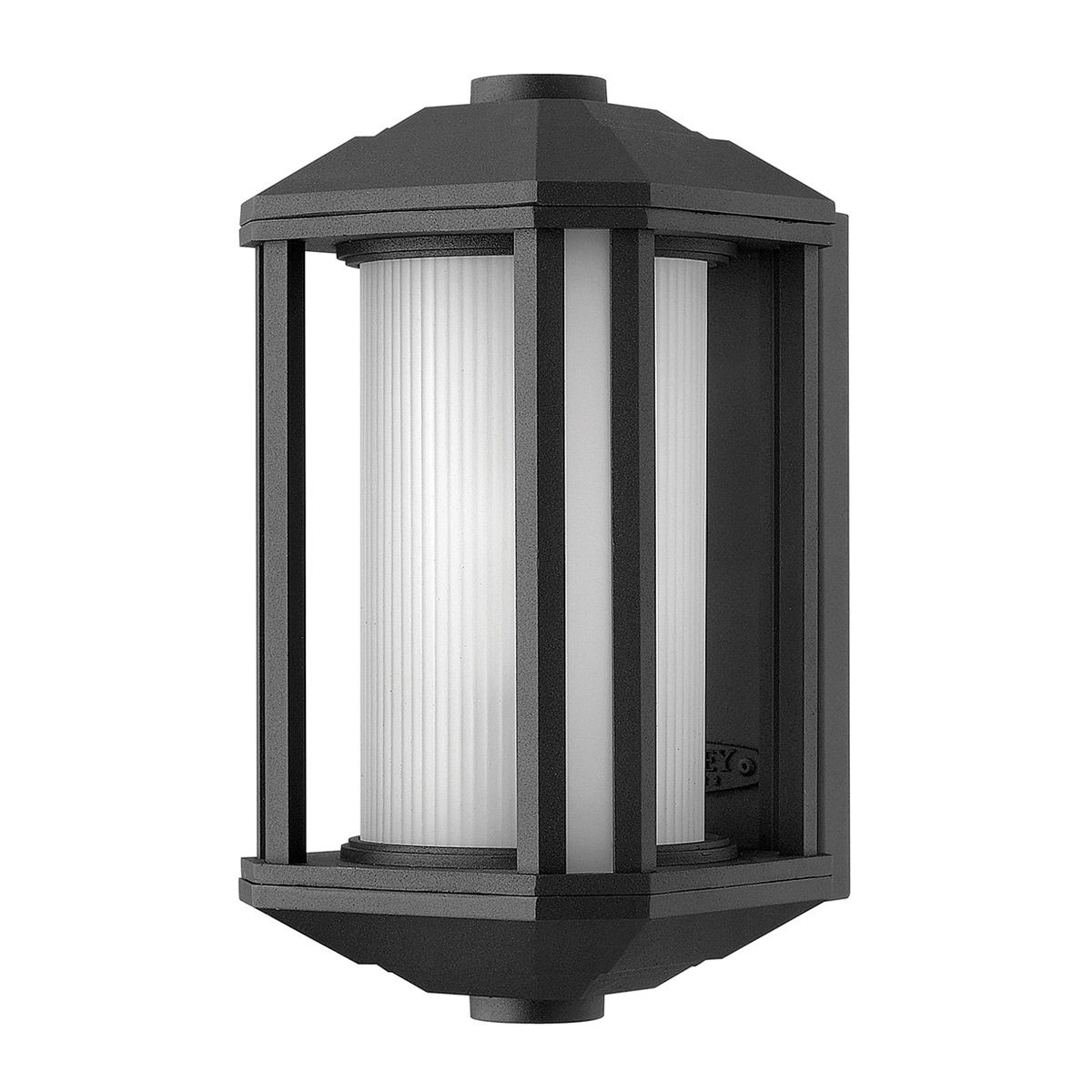 Quintiesse Castelle 1 Light Small Wall Lantern Black