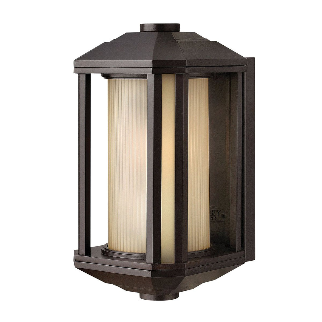 Castelle 1 Light Small Wall Lantern - Bronze Elstead 1