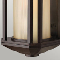 Quintiesse Castelle 1 Light Small Wall Lantern Bronze