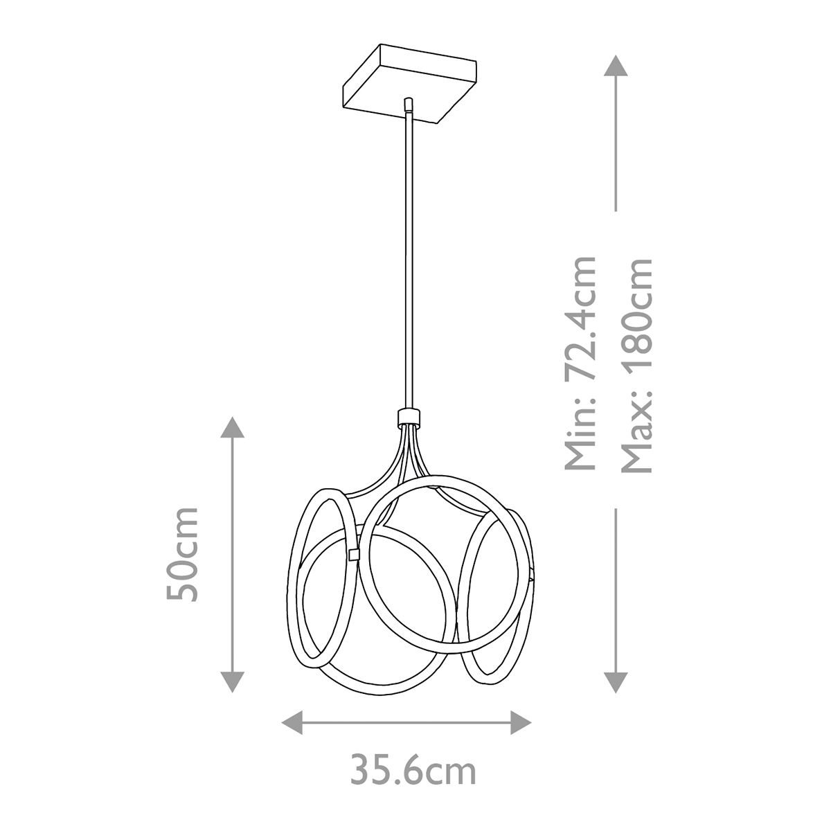 Quintiesse Ciri LED Pendant