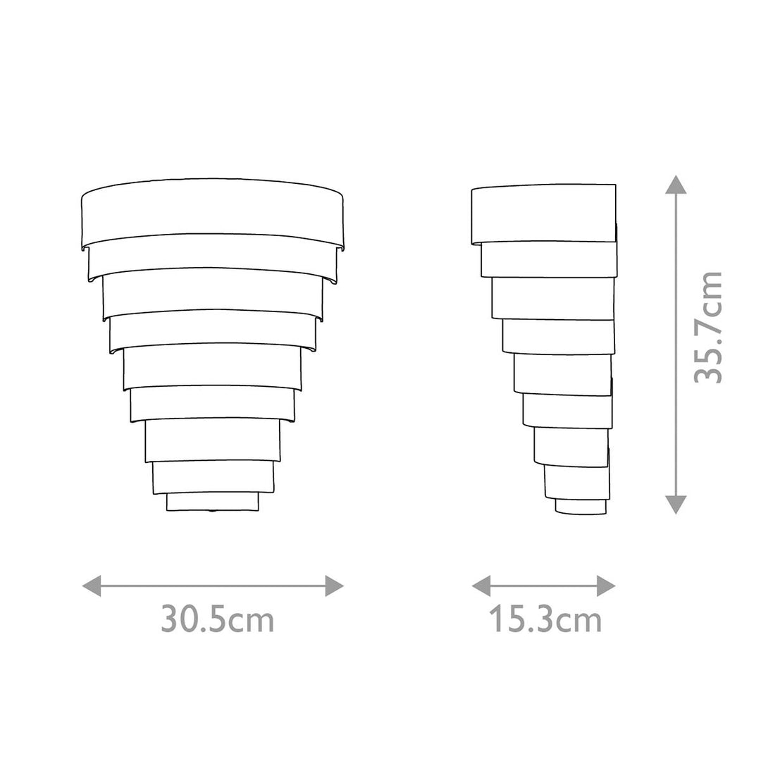 Echelon LED Wall Light Elstead 10