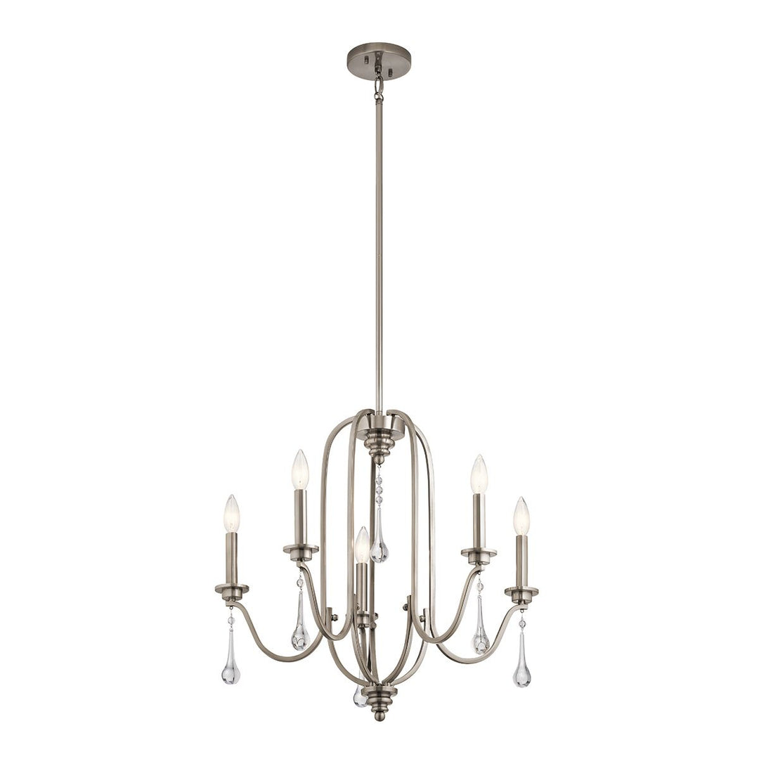 Karlee 5 Light Chandelier Elstead 1