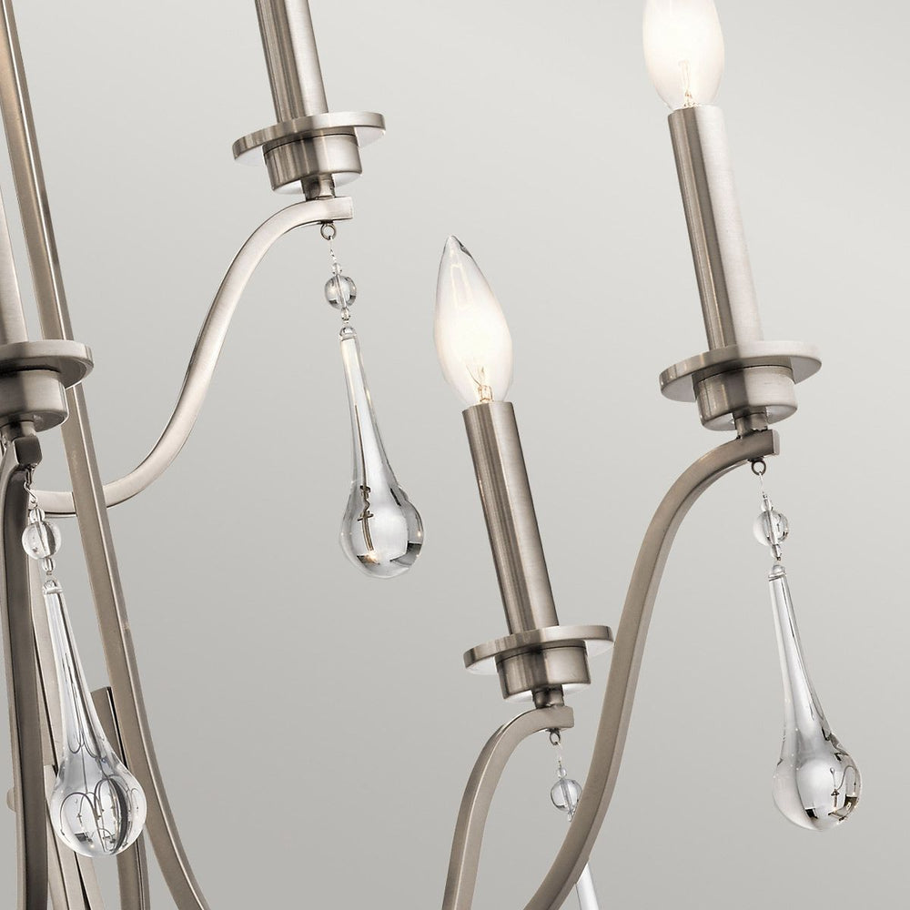Karlee 9 Light Chandelier Elstead 2