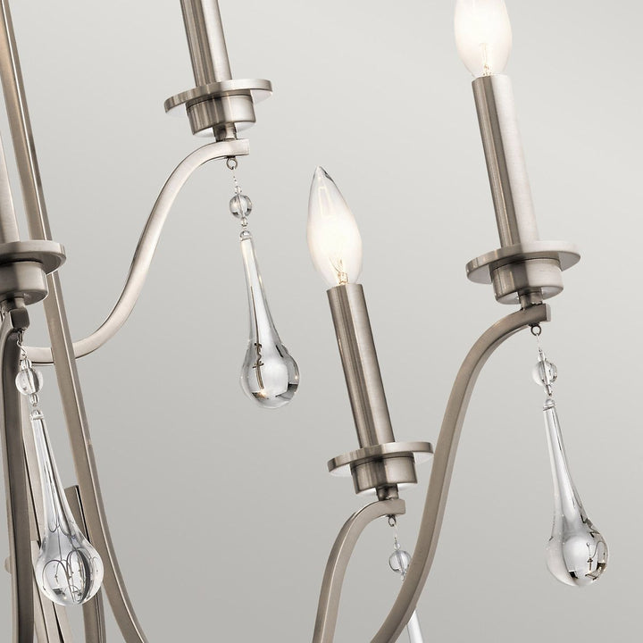 Karlee 9 Light Chandelier Elstead 2