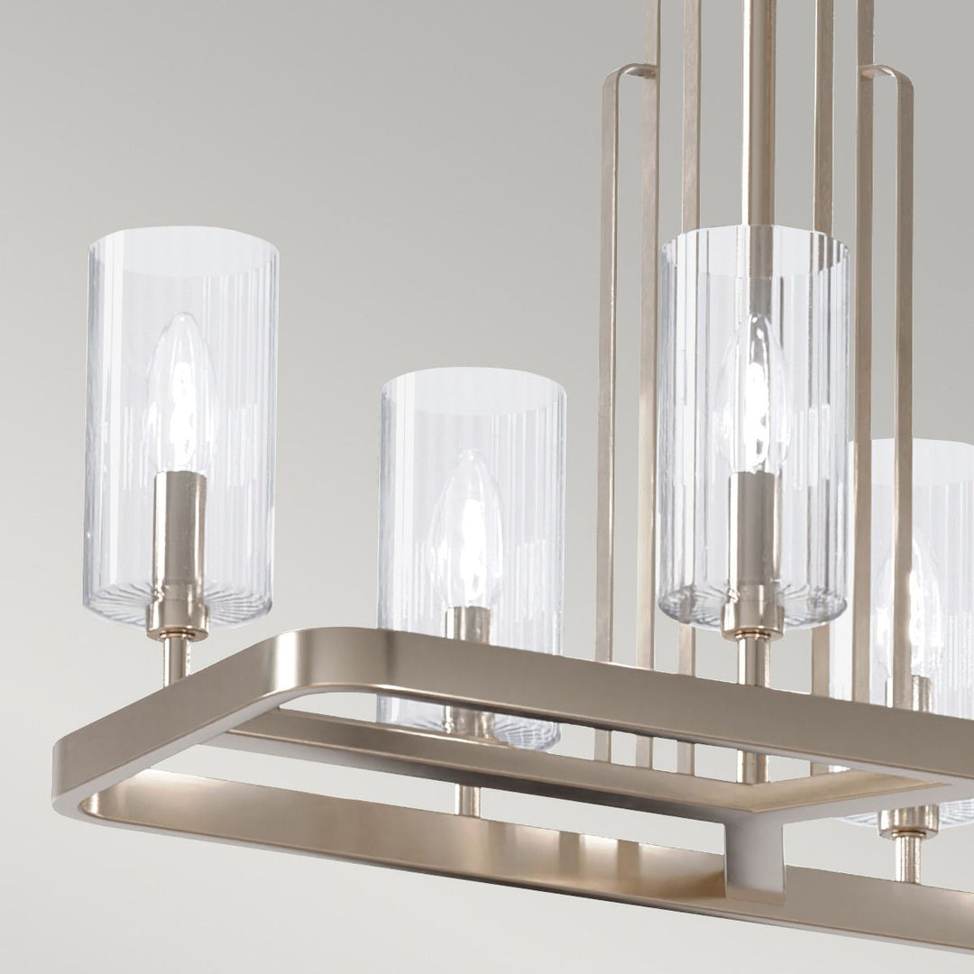 Kimrose 10 Light Linear Chandelier Elstead 5