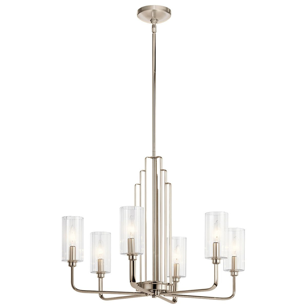 Kimrose 6 Light Chandelier Elstead 1