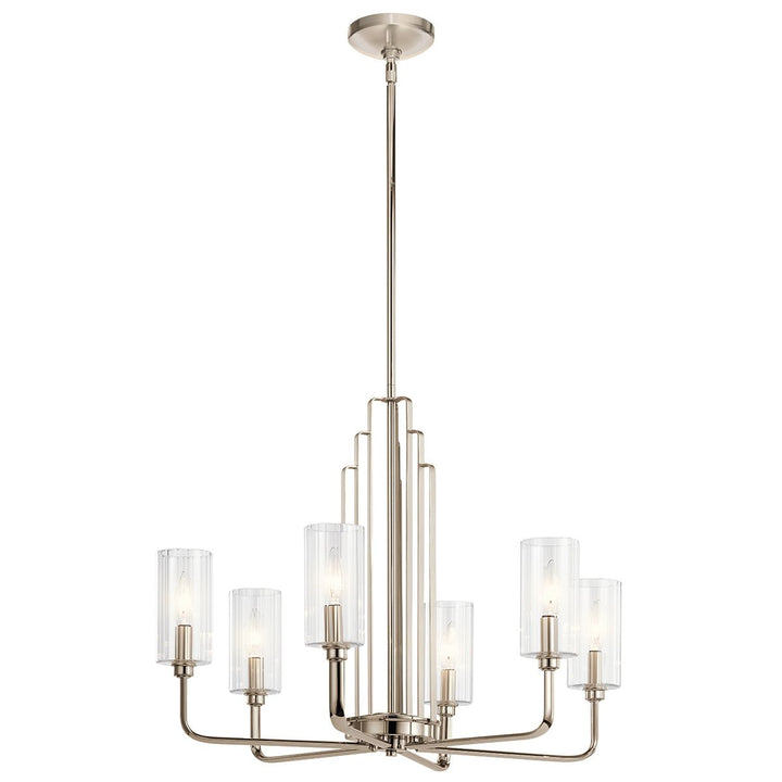 Kimrose 6 Light Chandelier Elstead 1