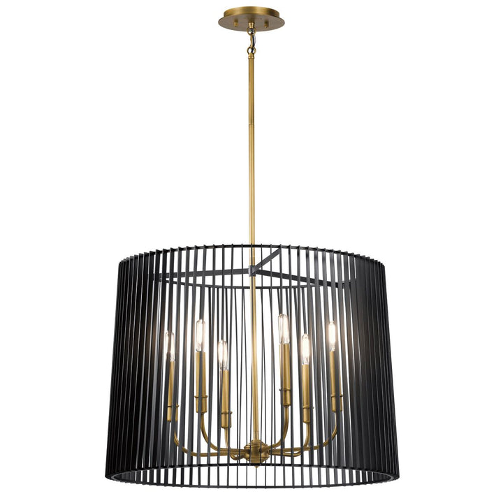Linara 6 Light Pendant Light Elstead 1