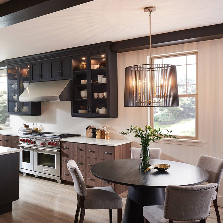 Linara 6 Light Pendant Light Elstead 3