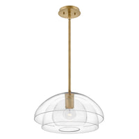 Quintiesse Lotus 1 Light Pendant Semiflush