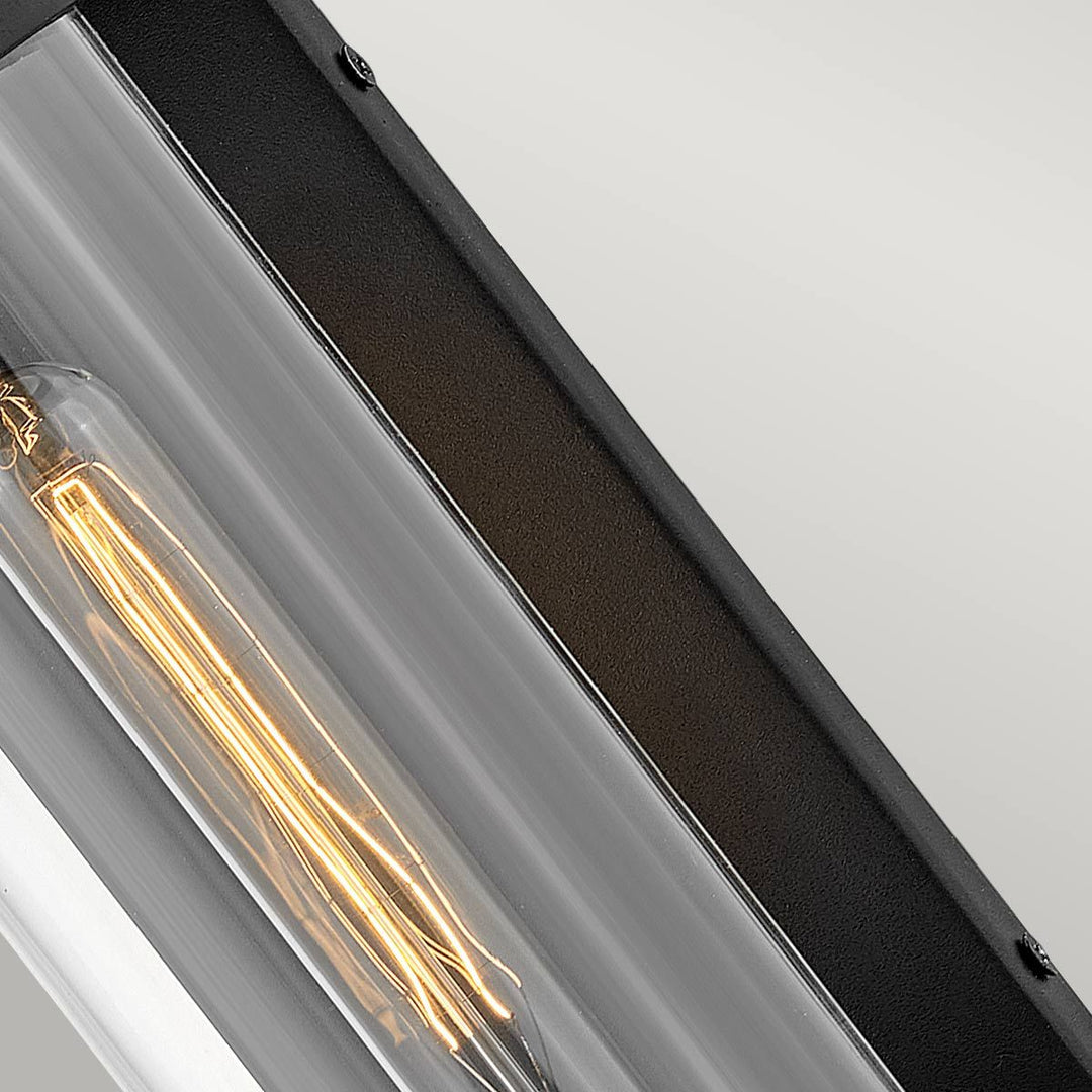 Pearson 1 Light Medium Wall Lantern - Textured Black Elstead 5