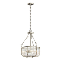 Quintiesse Roux 3 Light Pendant SemiFlush