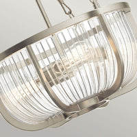 Quintiesse Roux 3 Light Pendant SemiFlush