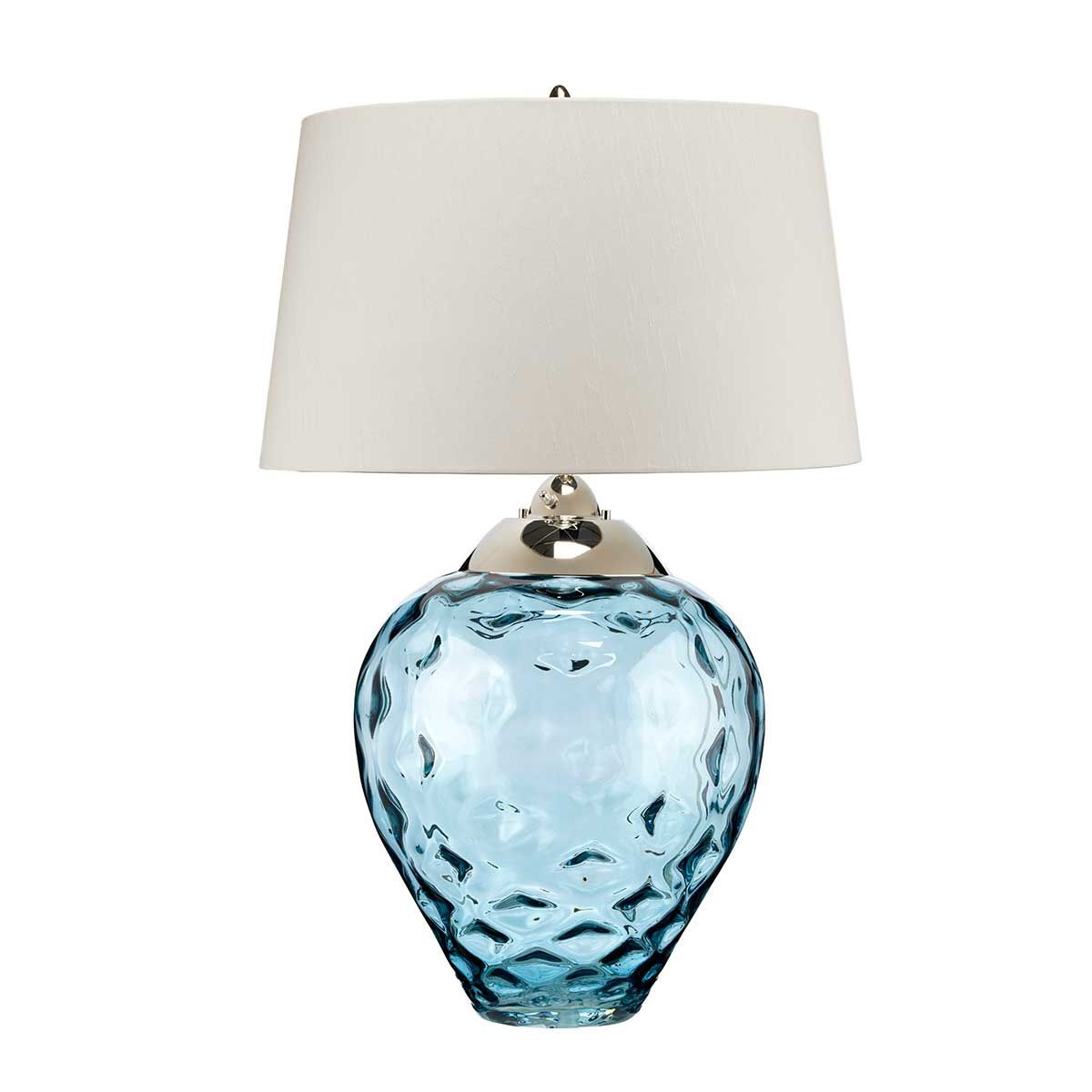 Quintiesse Samara Large Table Lamp Light Blue