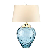 Quintiesse Samara Large Table Lamp Light Blue