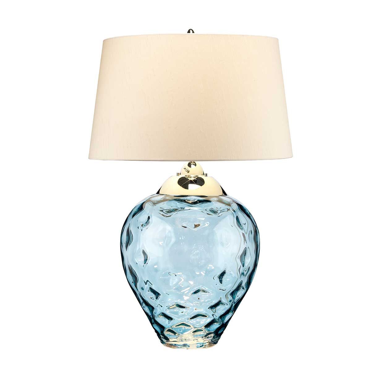 Quintiesse Samara Large Table Lamp Light Blue