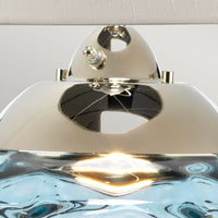 Quintiesse Samara Large Table Lamp Light Blue