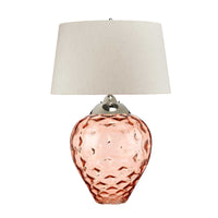 Quintiesse Samara Large Table Lamp Salmon