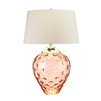 Quintiesse Samara Large Table Lamp Salmon