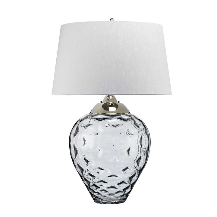 Samara Large Table Lamp - Smoke Elstead 2