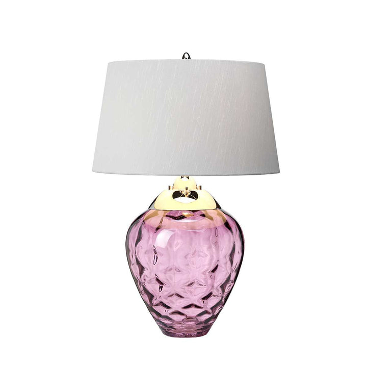 Samara Table Lamp - Plum Elstead 3