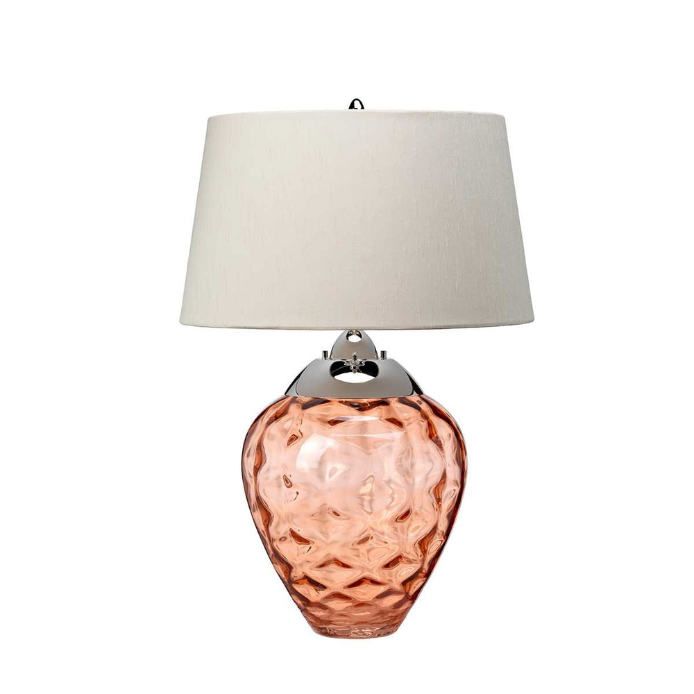 Samara Table Lamp - Salmon Elstead 2