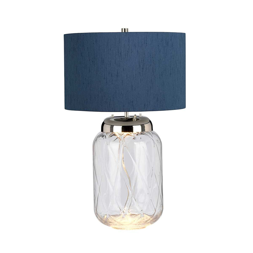 Sola Large Table Lamp - Blue Elstead 1