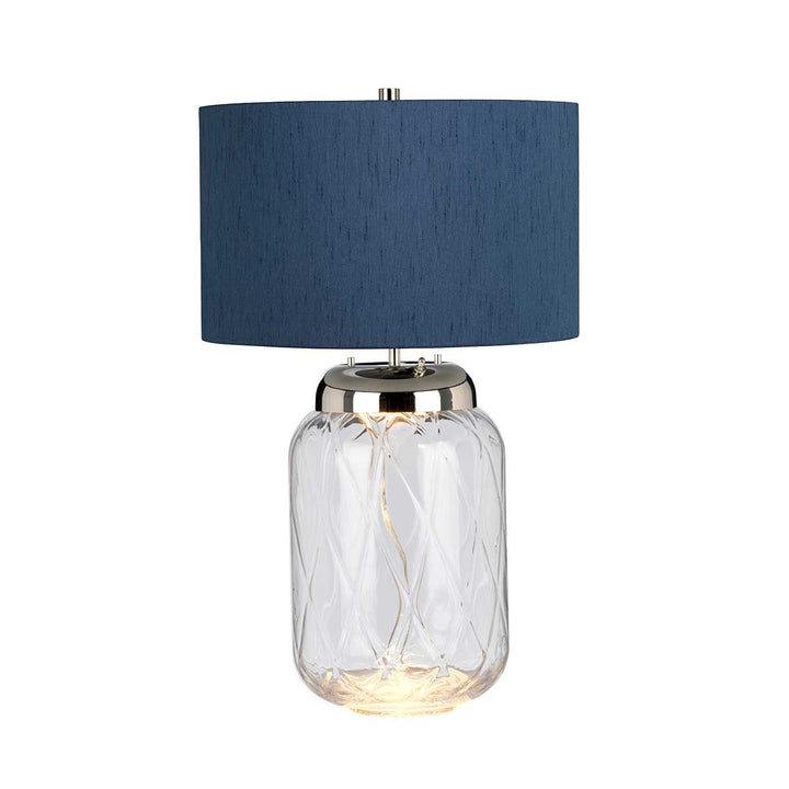 Sola Large Table Lamp - Blue Elstead 1