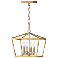 Quintiesse Stinson 4 Light Medium Pendant SemiFlush