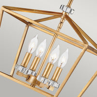 Quintiesse Stinson 4 Light Medium Pendant SemiFlush