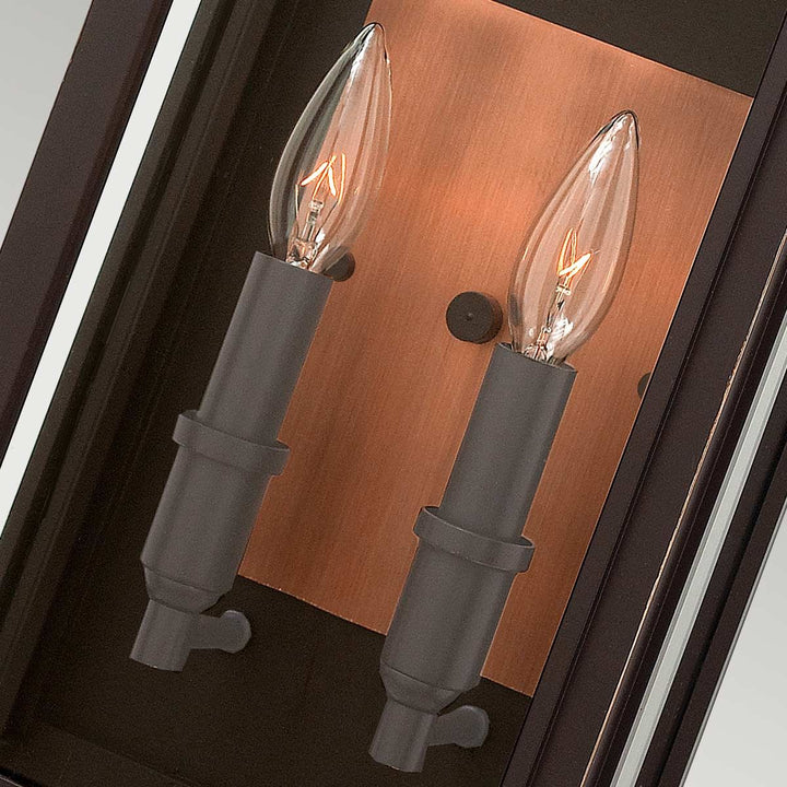 Sutcliffe 2 Light Wall Lantern - Oil Rubbed Bronze Elstead 2